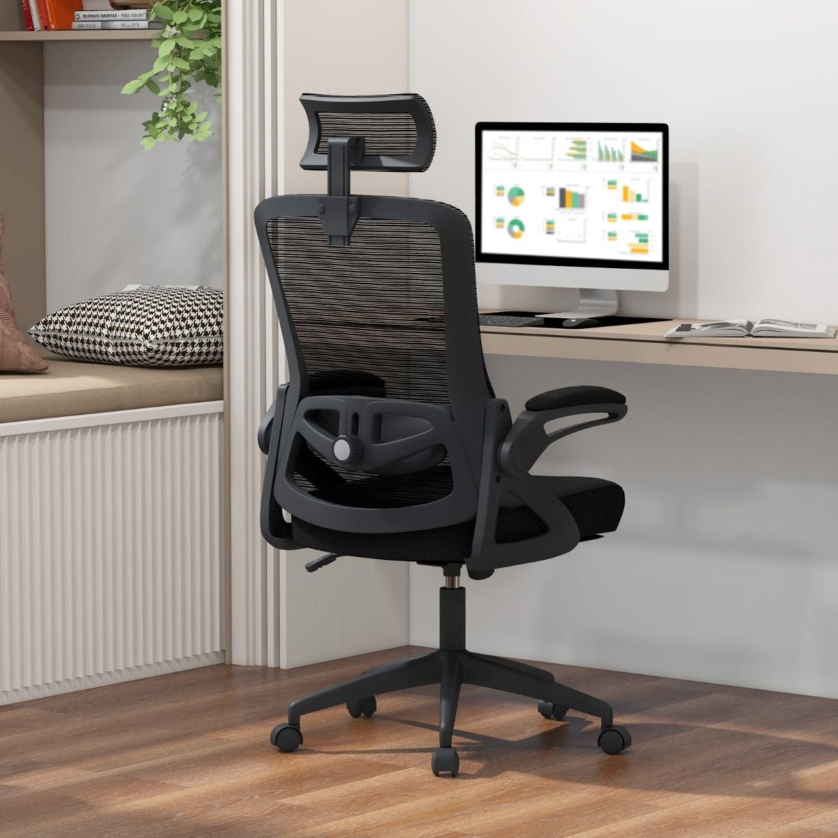 ComfortPro - Ergonomischer Bürostuhl Mit Verstellbarer Lendenstütze & Kopfstütze Computerstuhl | bei Athletic Horizon | Bürostühle | Homeoffice & Arbeitsplatz