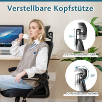 ComfortPro - Ergonomischer Bürostuhl Mit Verstellbarer Lendenstütze & Kopfstütze Computerstuhl | bei Athletic Horizon | Bürostühle | Homeoffice & Arbeitsplatz