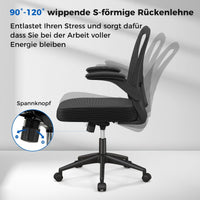 ErgoChair - Ergonomischer Bürostuhl mit Hochklappbaren Armlehnen & Verstellbarer Lendenstütze | bei Athletic Horizon | Bürostühle | Homeoffice & Arbeitsplatz