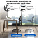 ErgoChair - Ergonomischer Bürostuhl mit Hochklappbaren Armlehnen & Verstellbarer Lendenstütze | bei Athletic Horizon | Bürostühle | Homeoffice & Arbeitsplatz