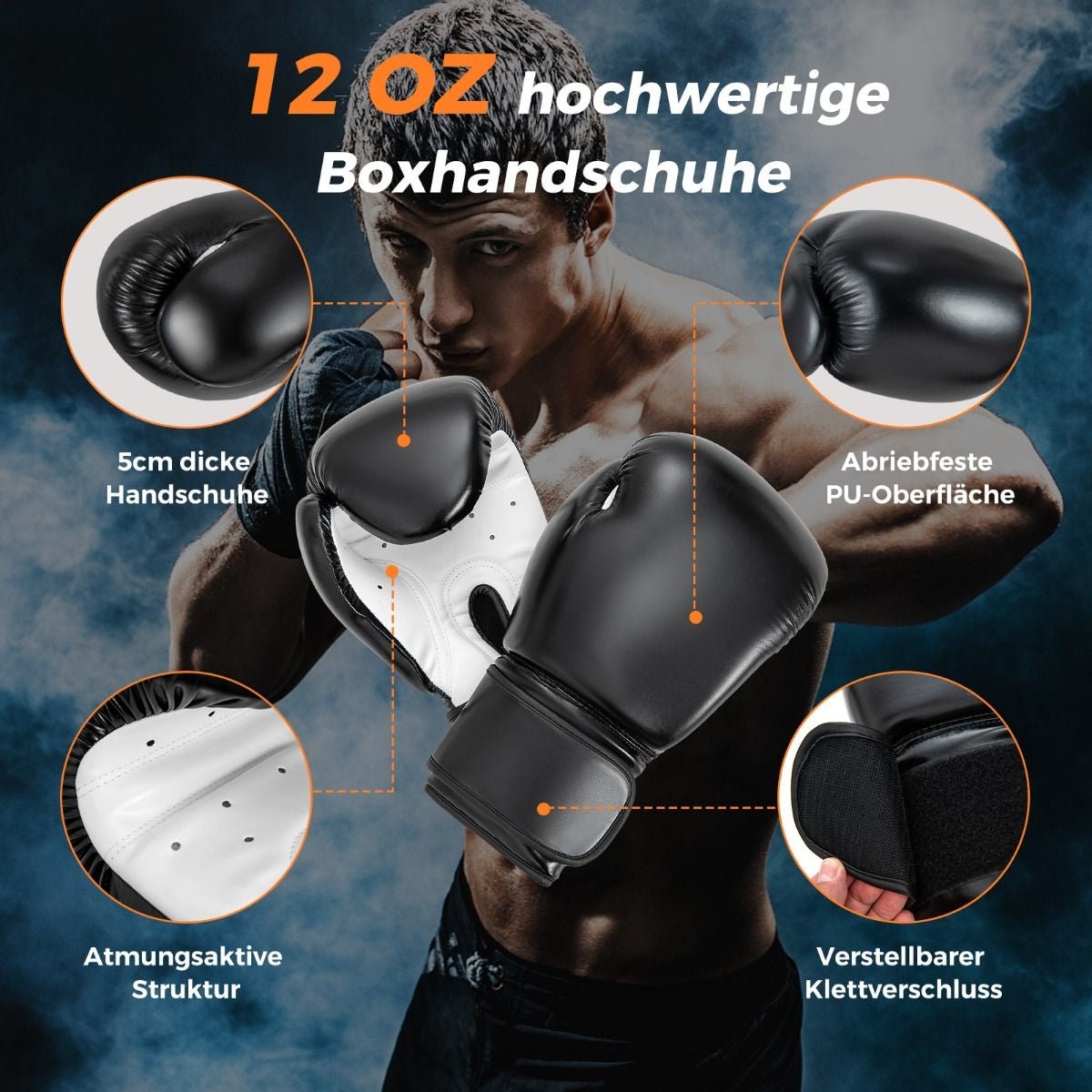 FitBox Hochwertiges Boxsack - Set | bei Athletic Horizon | Gewichte & Zubehör | Kraft - & Gewichtstraining