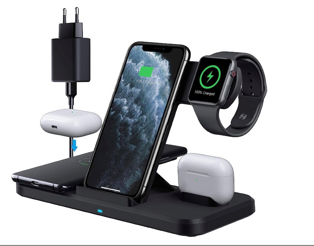 Wireless Charger 4 in 1 Induktive Ladestation | bei Athletic Horizon | Elektronik & Technik | Handy - Zubehör